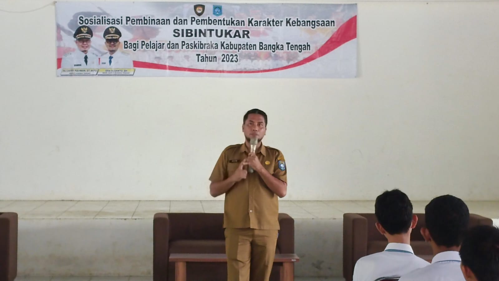 Sibintukar Disosialisasikan ke Sekolah-sekolah