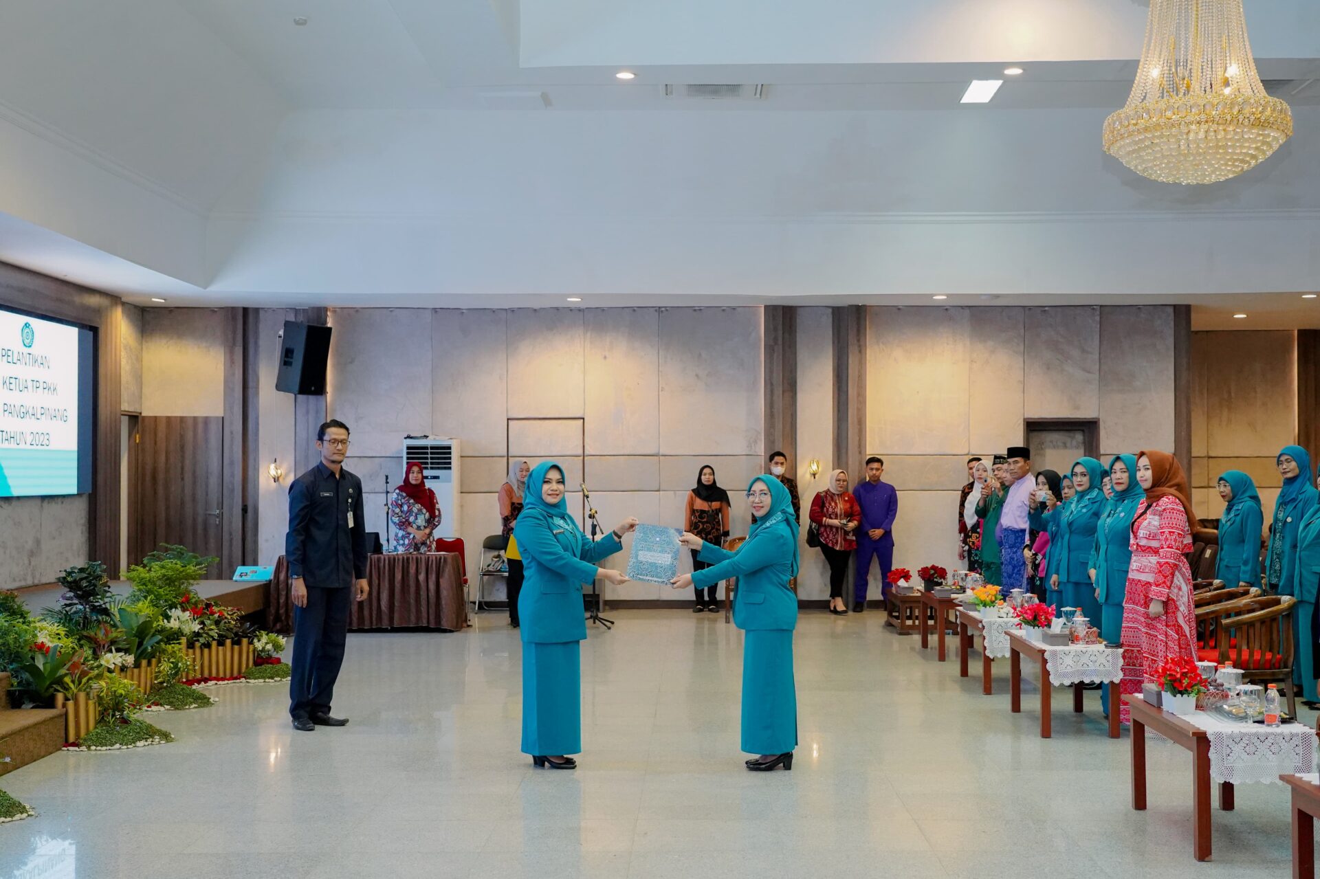 Zumalia Mie Go Jabat Ketua TP PKK Kota Pangkalpinang