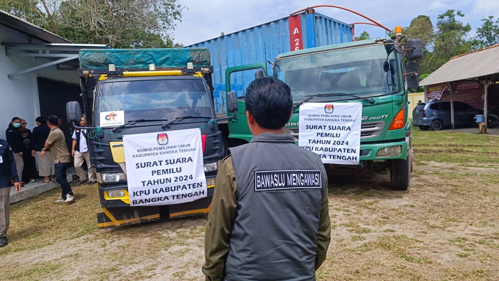 1.241 Dus Surat Suara Pemilu Masuk ke Bangka Tengah