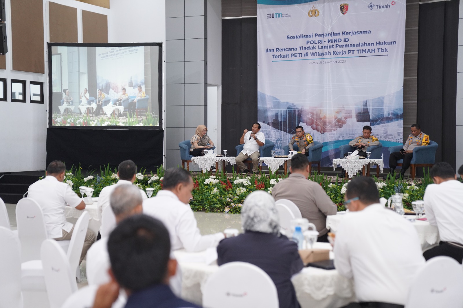 Sah, Bareskrim Polri Siap Backup Amankan IUP PT Timah