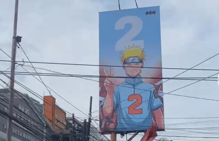 Heboh Baliho Naruto di Yogyakarta, Netizen Singgung Konoha