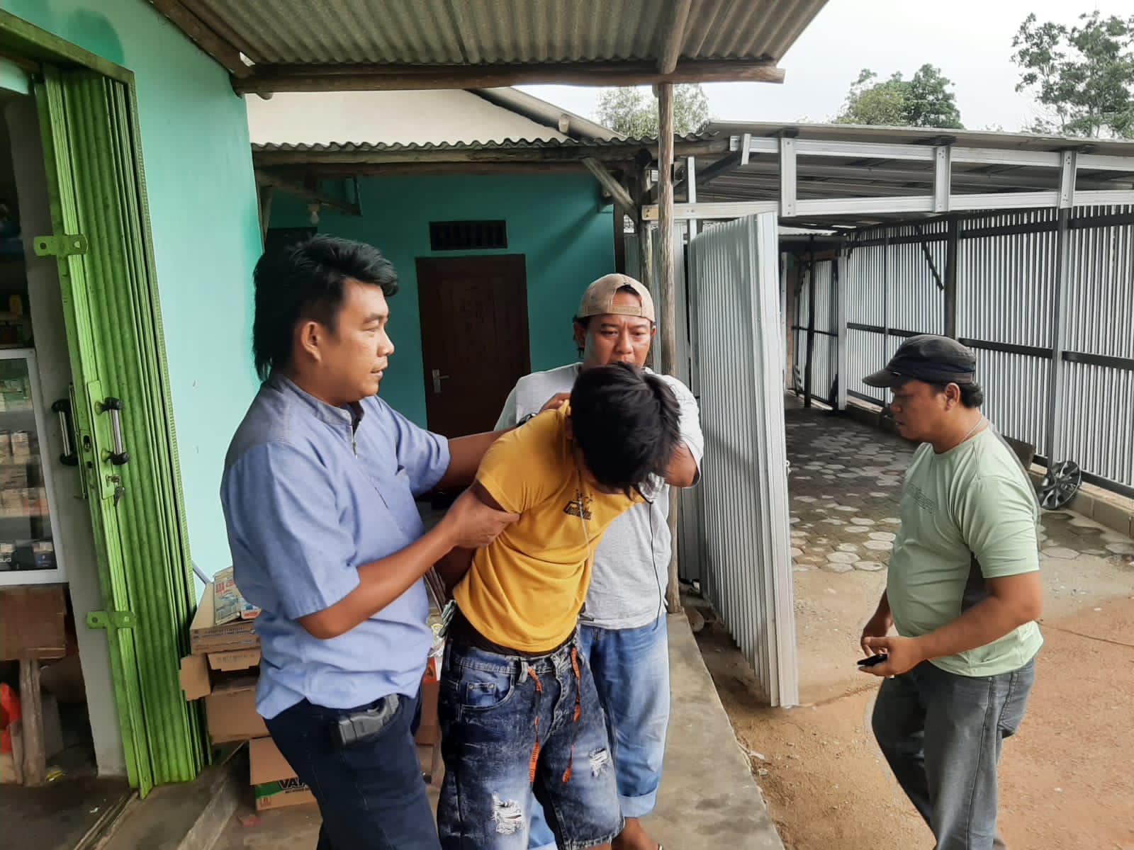 Pelaku Curat Delapan TKP Ditangkap Tim Kelambit, Untuk Modal Main Slot