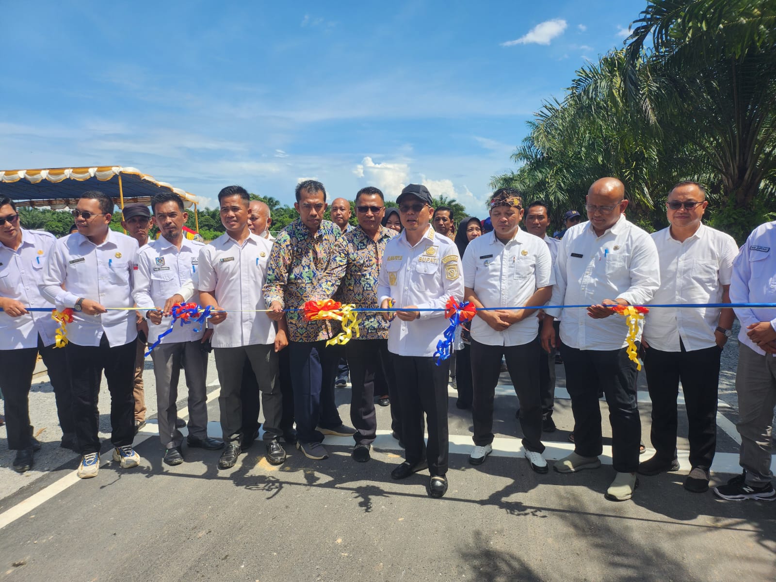 Algafry Resmikan Jalan Rp 18,9 Miliar di B2