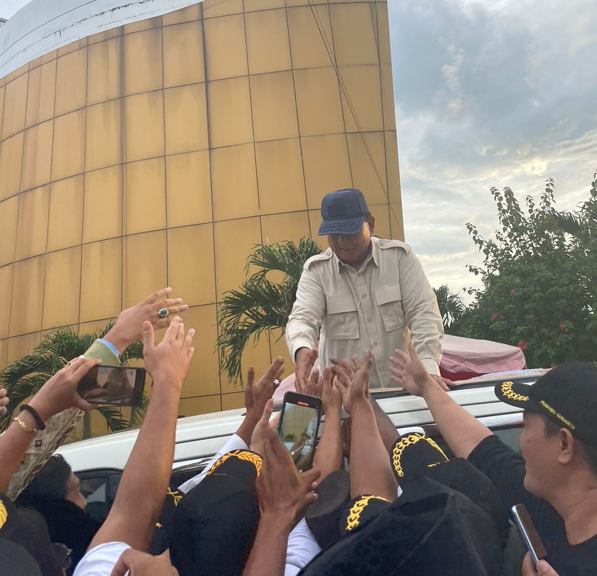 Ingin Lihat Prabowo Secara Langsung, Andi Rela Menunggu Berjam-jam