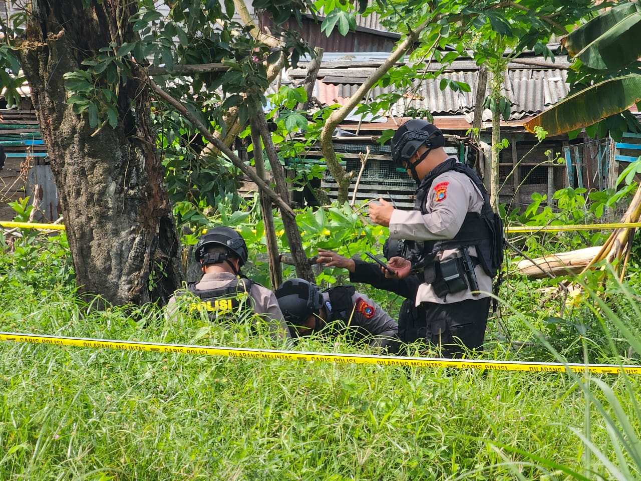 Sempat Dikira Bom, Polda Babel Pastikan Hanya Bandulan Besi