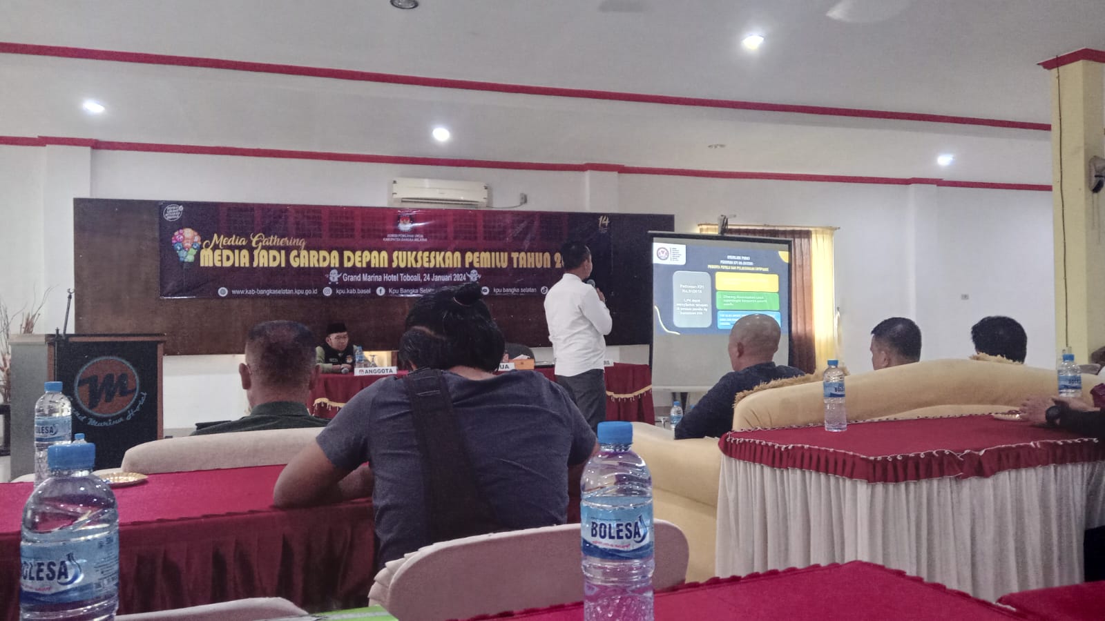 Gelar Media Gathering, KPU Bangka Selatan Gandeng KPID Awasi Iklan Kampanye