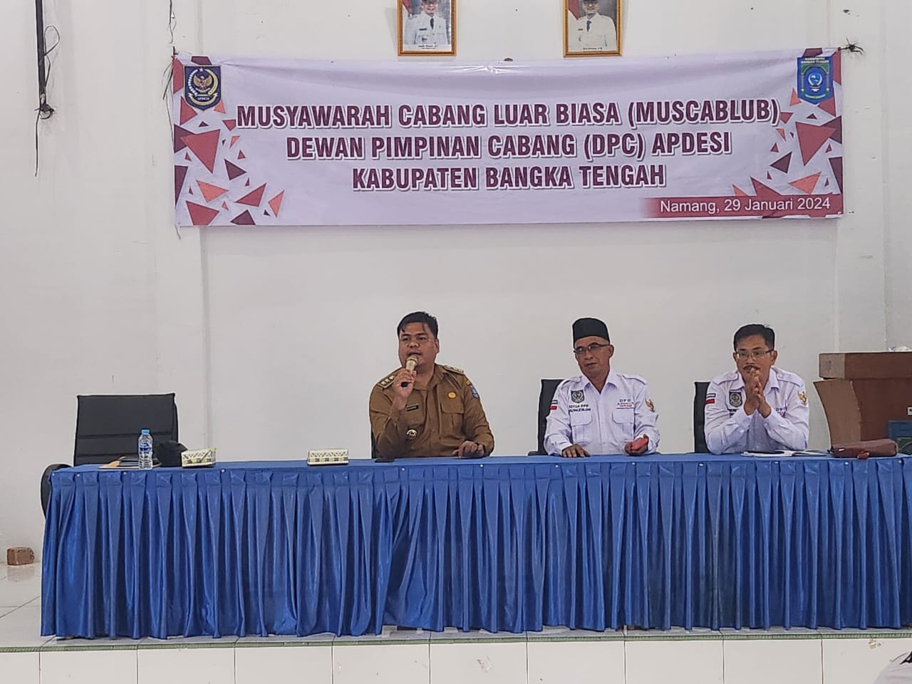 Terpilih Secara Aklamasi, Roni Resmi Jabat Ketua APDESI Bangka Tengah