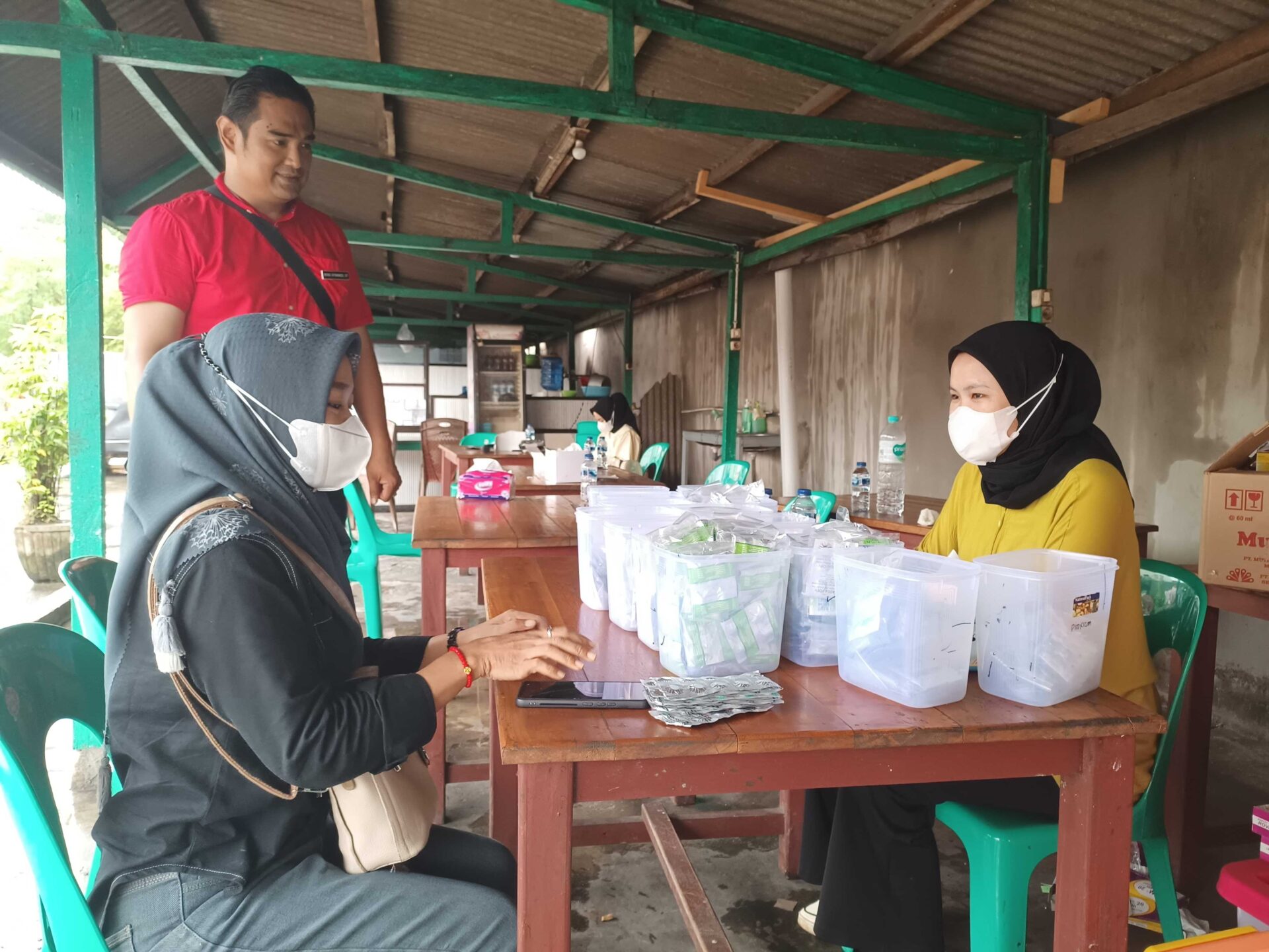 Ingin Masyarakat Sungailiat Sehat saat Pemilu, Reno Tjen Adakan Pelayanan Kesehatan Gratis