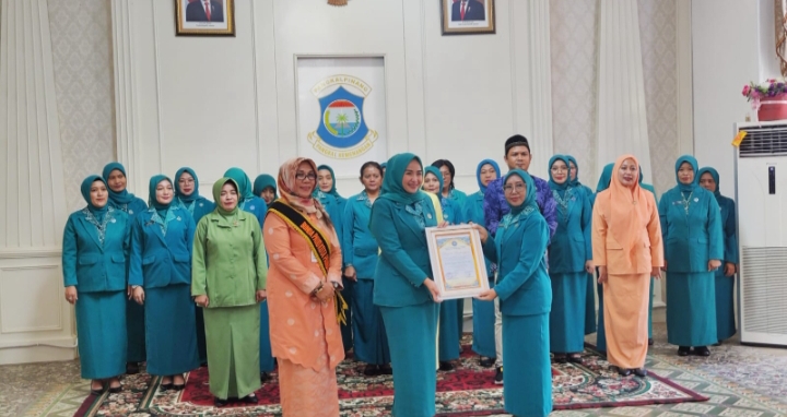 Pj Walikota Pangkalpinang Dilantik Sebagai Bunda PAUD