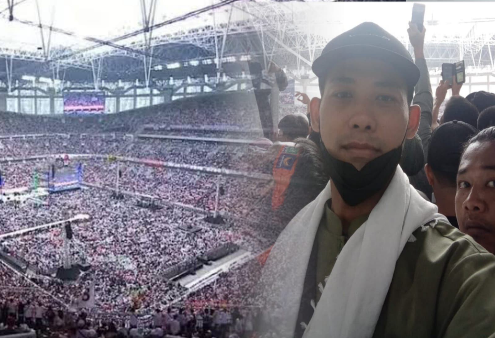 Dukung AMIN, Arhbay Rela Jalan Kaki 4 Km ke JIS