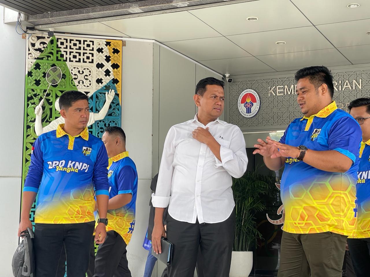 Rizal Mustaktim Berpotensi Menjadi Anggota legislatif, Ketua DPD KNPI Bangka Ucapkan Selamat Bung !