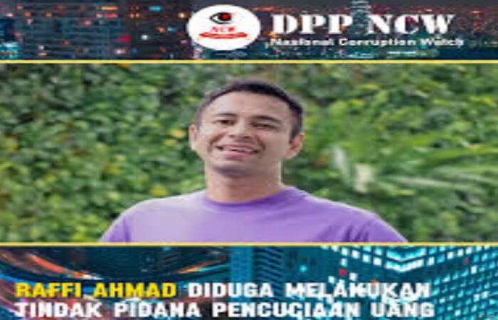 Duh! Raffi Ahmad Diduga Terlibat Tindak Pidana Pencucian Uang