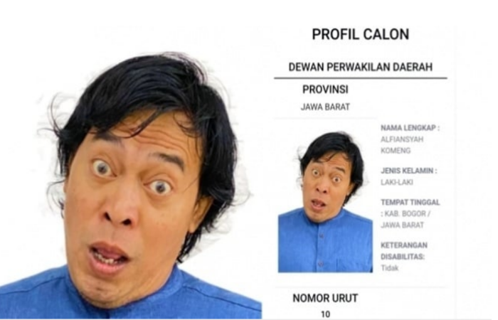 Viral di Pemilu 2024, Ini Arti Nama Komeng