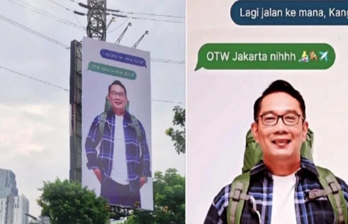 Viral Baliho Ridwan Kamil OTW Jakarta, Kode Pilgub?