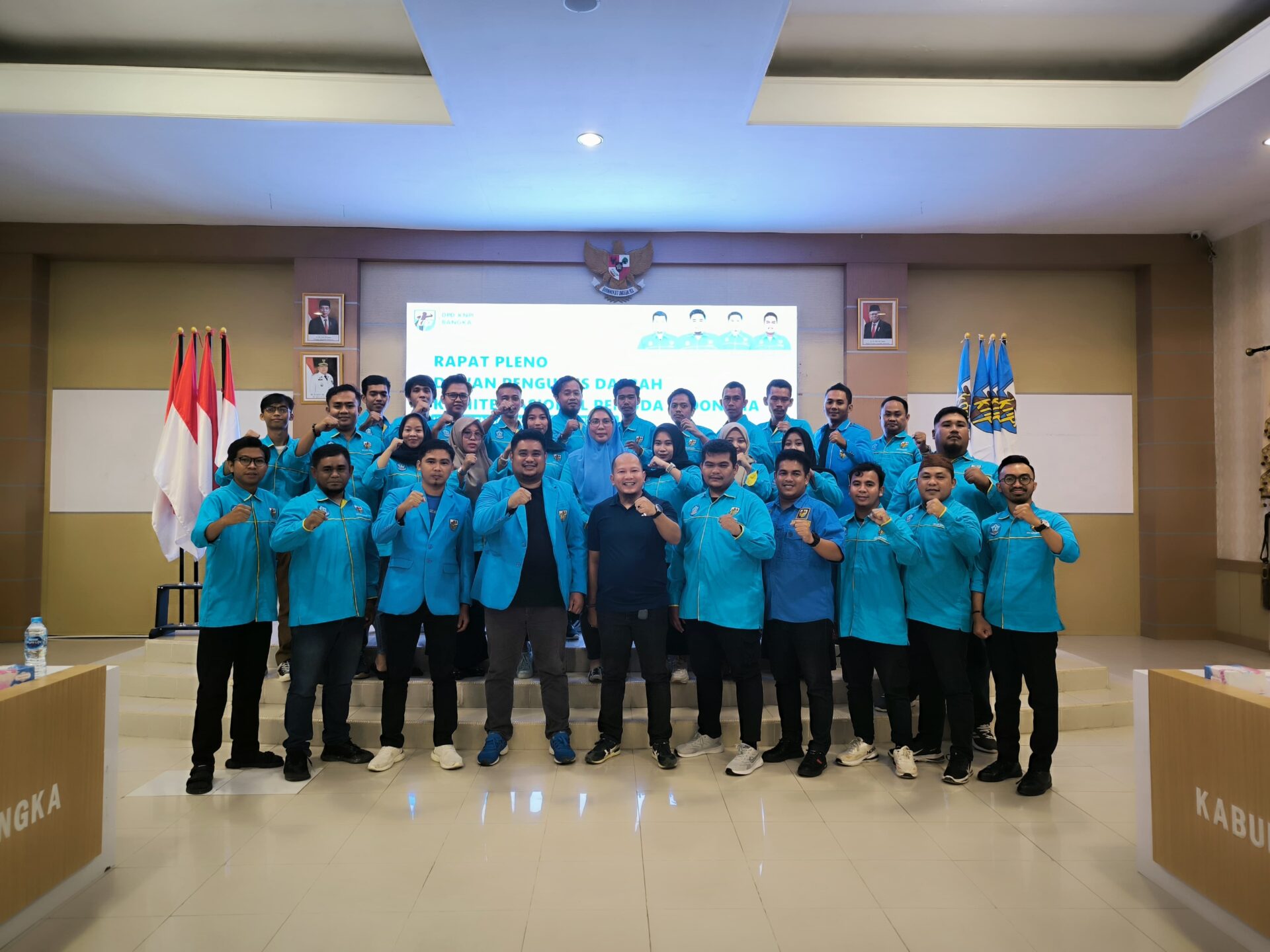 DPD KNPI Bangka Gelar Rapat Pleno, Salah Satu Reshuffle Pengurus