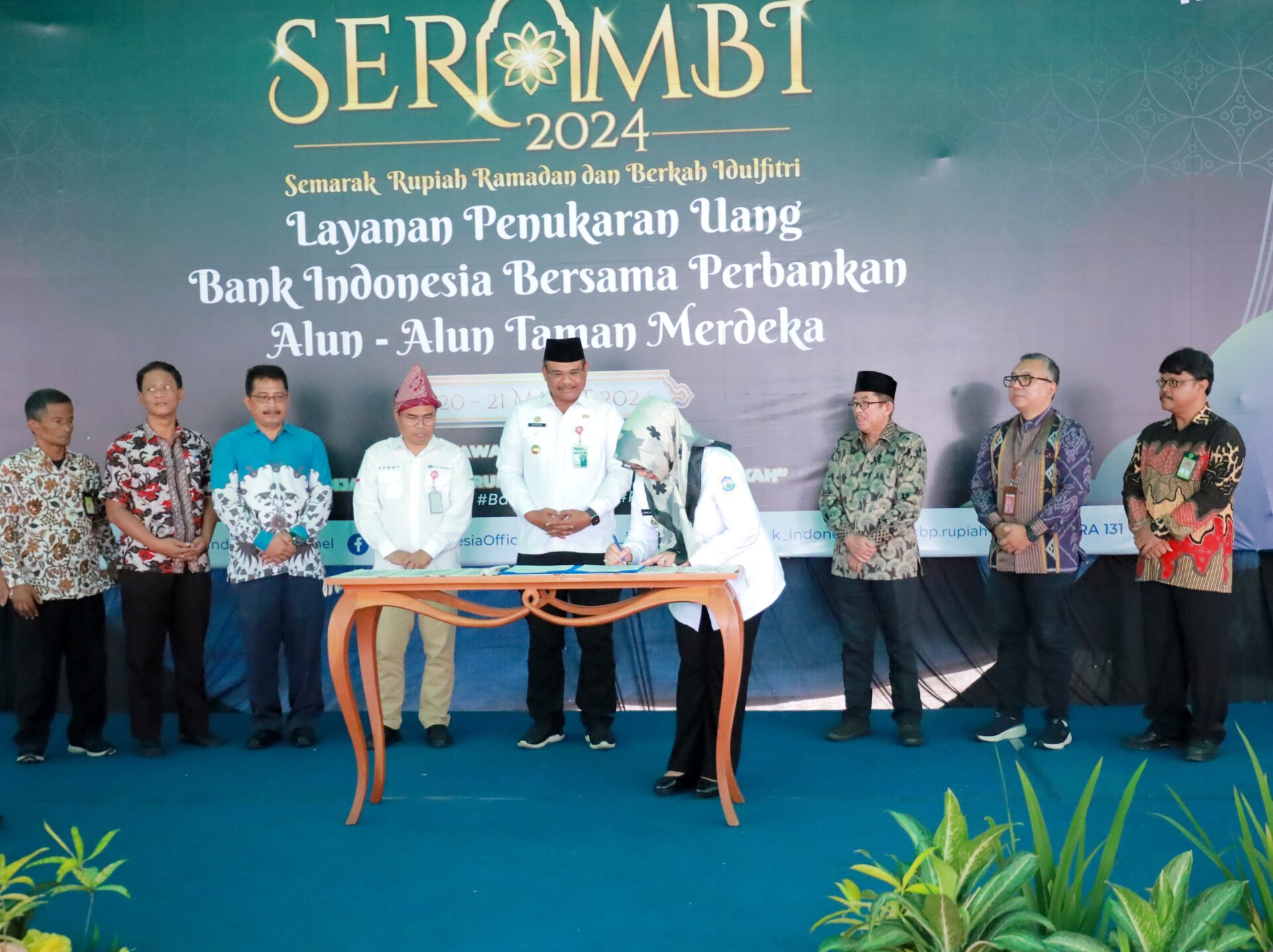 Hadiri Kick Off Serambi, Lusje: Manfaatkan Fasilitas Ini