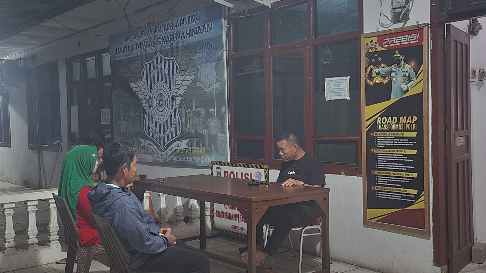 Satlantas Bangka Tengah Panggil Orang Tua Joki Balap Liar di Koba