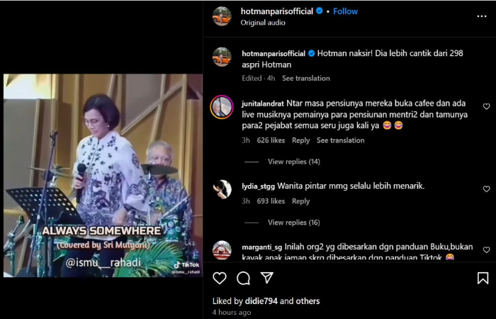 Ungkapkan Kagum pada Sri Mulyani, Hotman Paris: Naksir