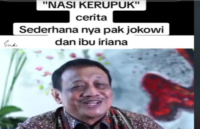 Kisah Presiden Jokowi dan Ibu Iriana Makan Siang dengan Kerupuk