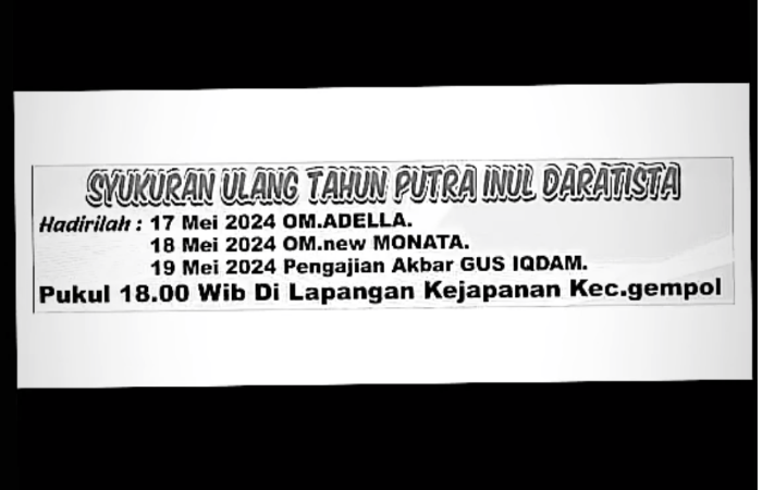 Dear Warga Pasuruan Jawa Timur, Penyanyi Inul Daratista Gelar Acara Ini