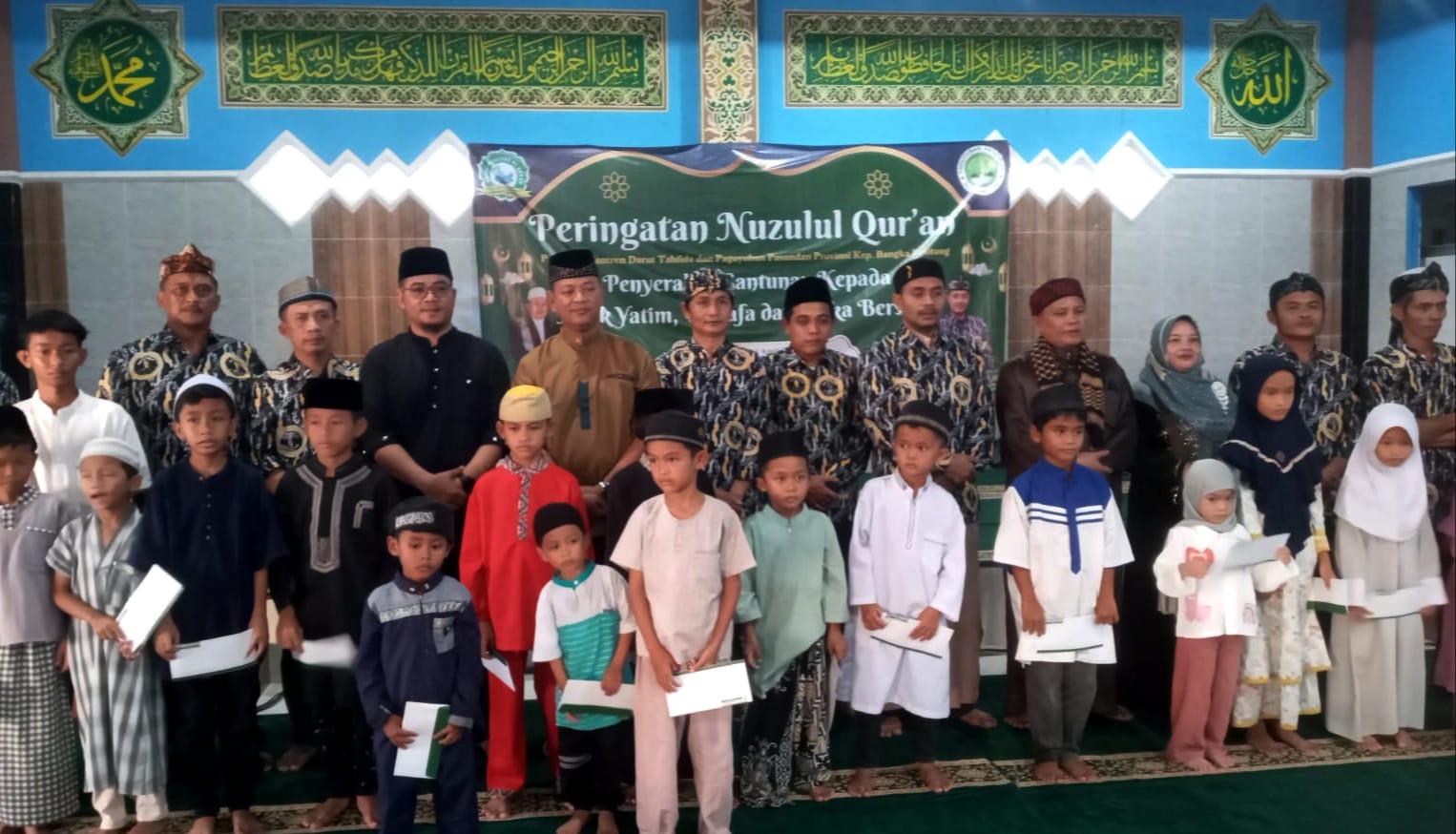 Paguyuban Pasundan Babel Santuni Anak Yatim dan Lansia