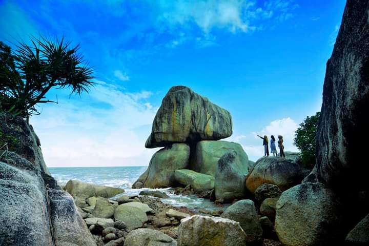 Pantai Gunung Namak Toboali, Surga Tersembunyi di Bangka Selatan