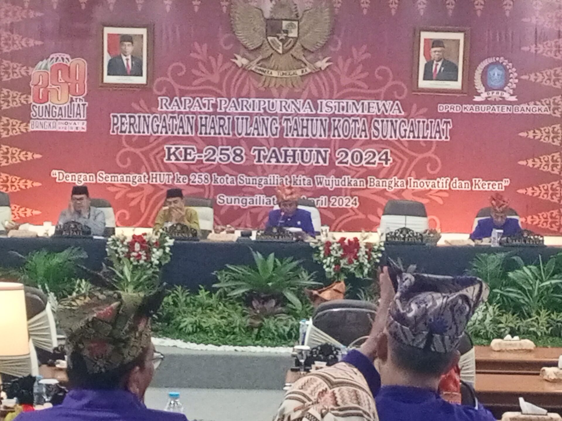 HUT 258 Kota Sungailiat, Sejumlah Pejabat Katakan Banyak Kemajuan