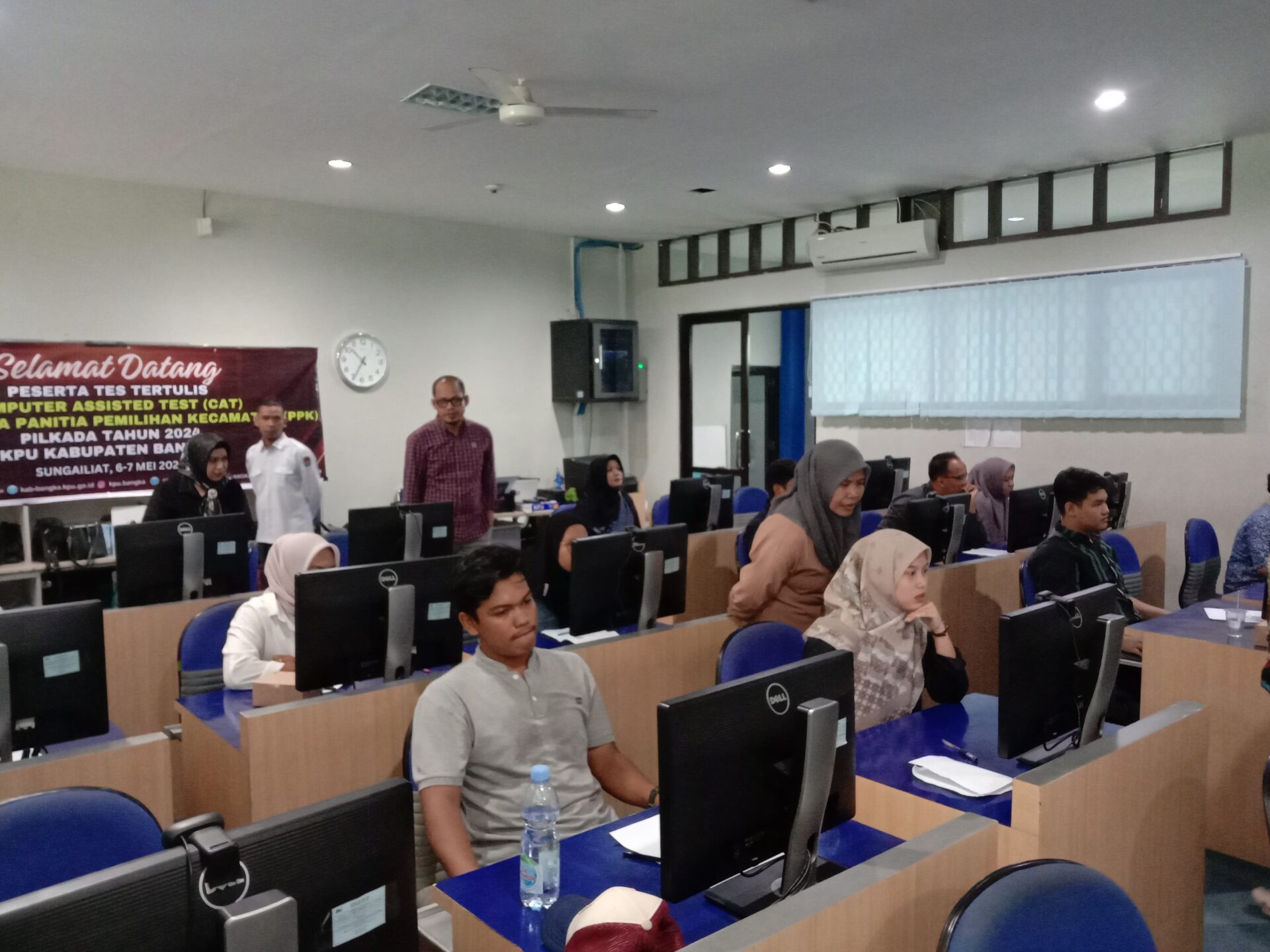 Bawaslu Bangka Awasi Ujian Calon Anggota PKK di Polman Timah