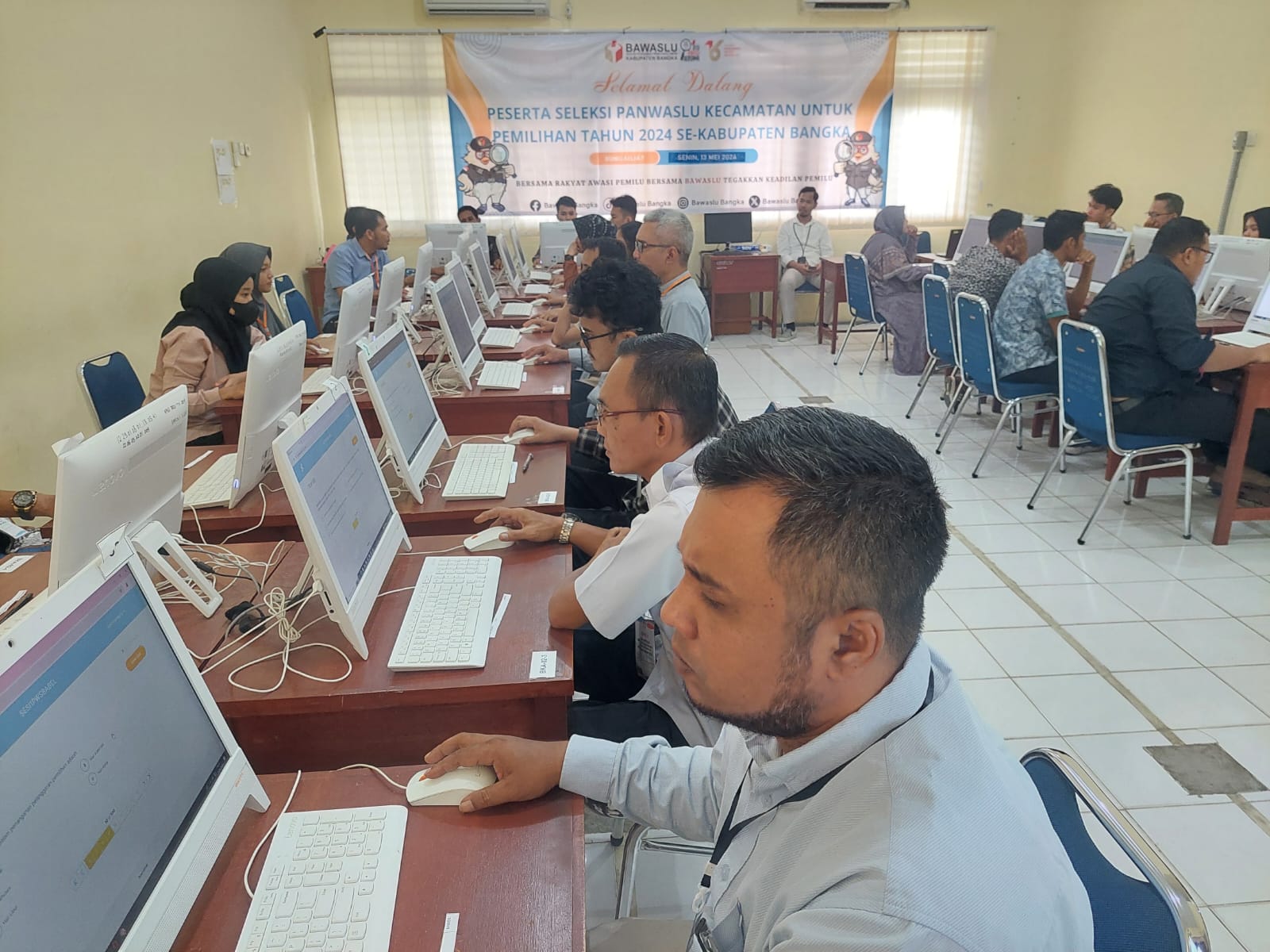 Tiga Peserta Calon Anggota Panwascam Tak Ikut Tes Tertulis