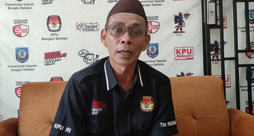 Ada Nama Ketua KNPI Kecamatan Payung dalam Daftar PPK, KPU Bangka Selatan: Sudah Sesuai Prosedur