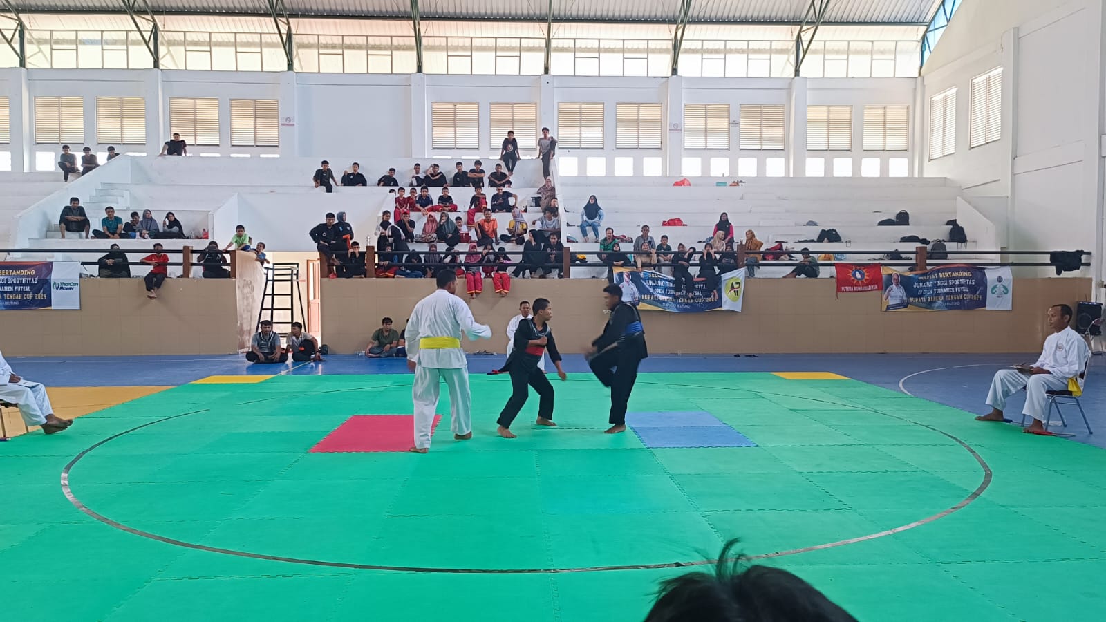 Pertandingan Eksibisi Anak Algafry Tutup Poda Bateng