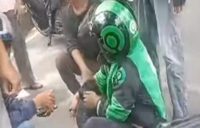 Viral Bang Ojol Nabrak Seekor Anjing di Sungai Bangkong Pontianak