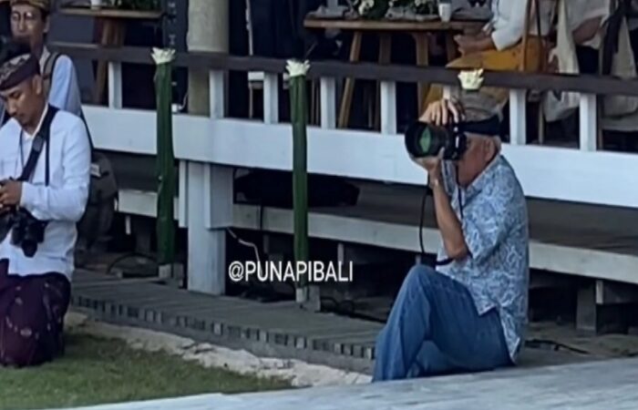 Aksi Presiden Jokowi dan Basuki Hadimuljono Memotret di WWF Bali Jadi Sorotan