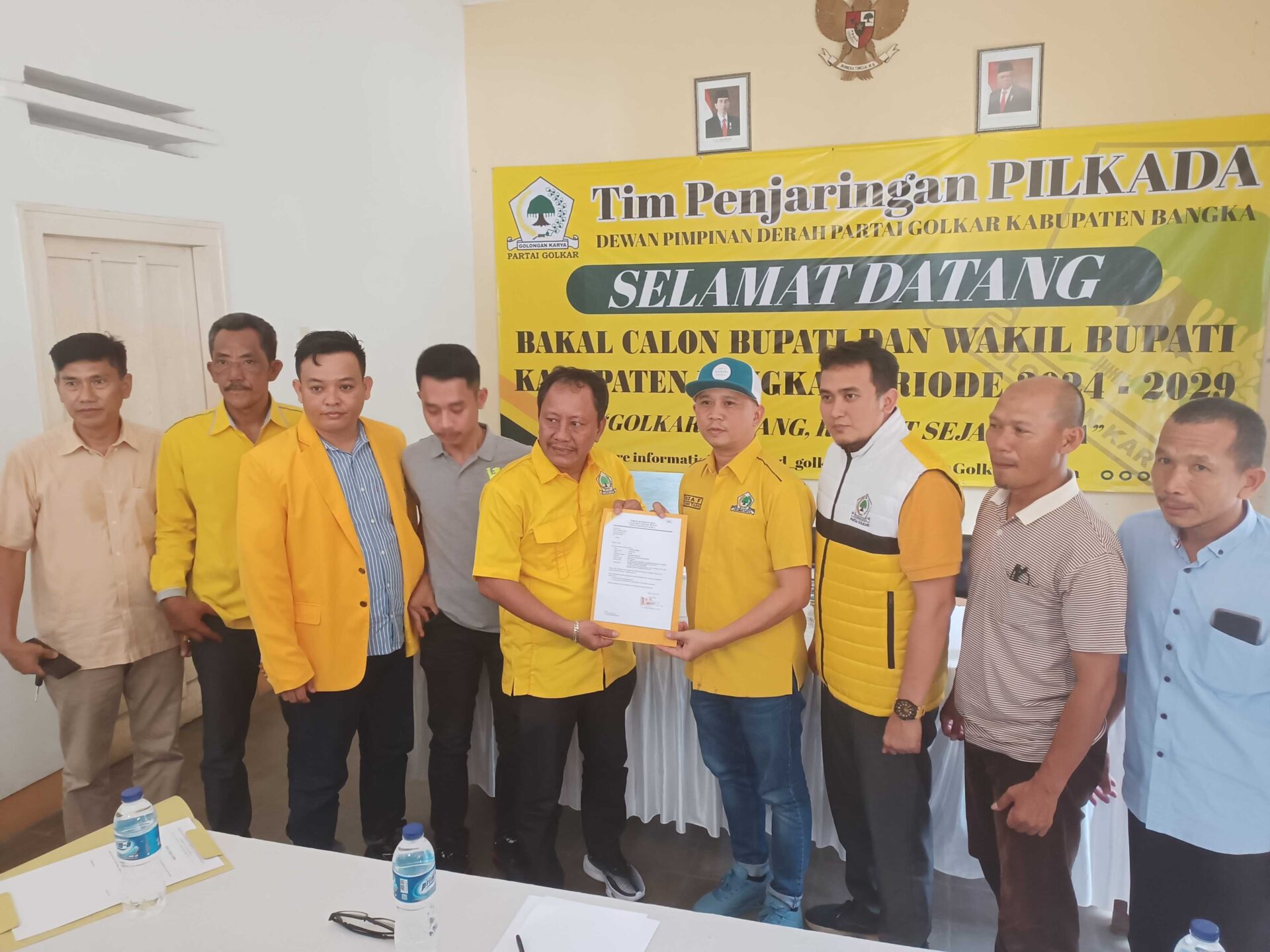 Ambil Formulir di Golkar dan PKS, Pengusaha Tambak Udang ini Siap Majukan Bangka