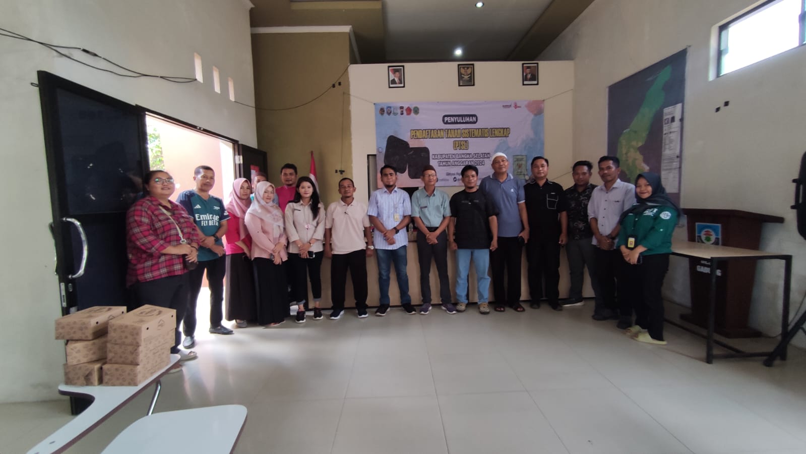 BPN Bangka Selatan Akan Keluarkan 250 Sertifikat Tanah Gratis untuk Desa Gadung