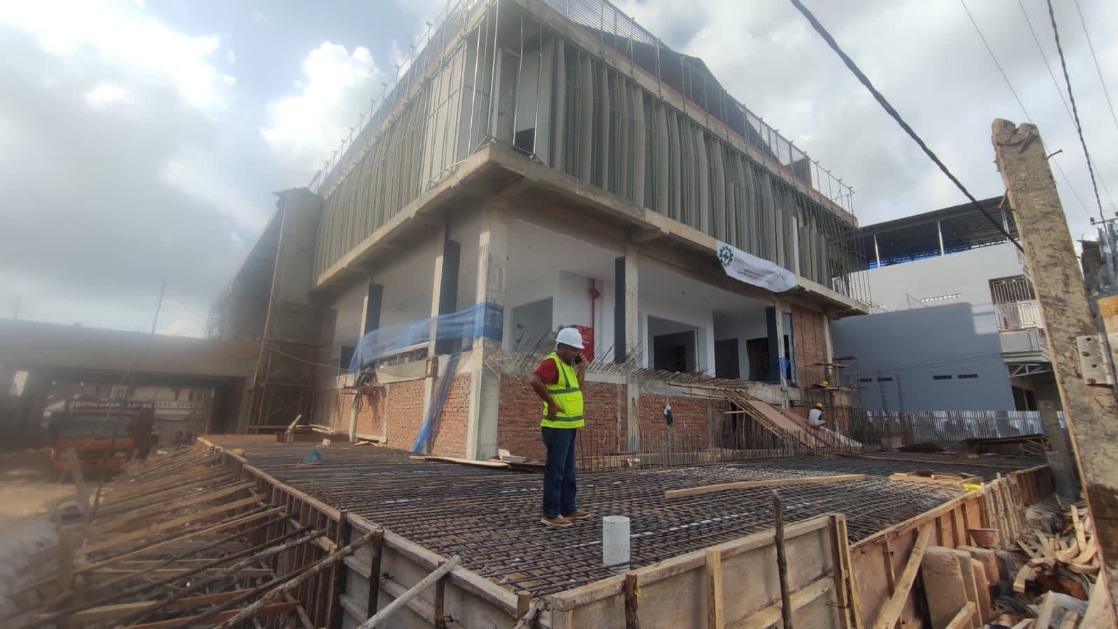 Pasar Toboali Sudah 77 Persen