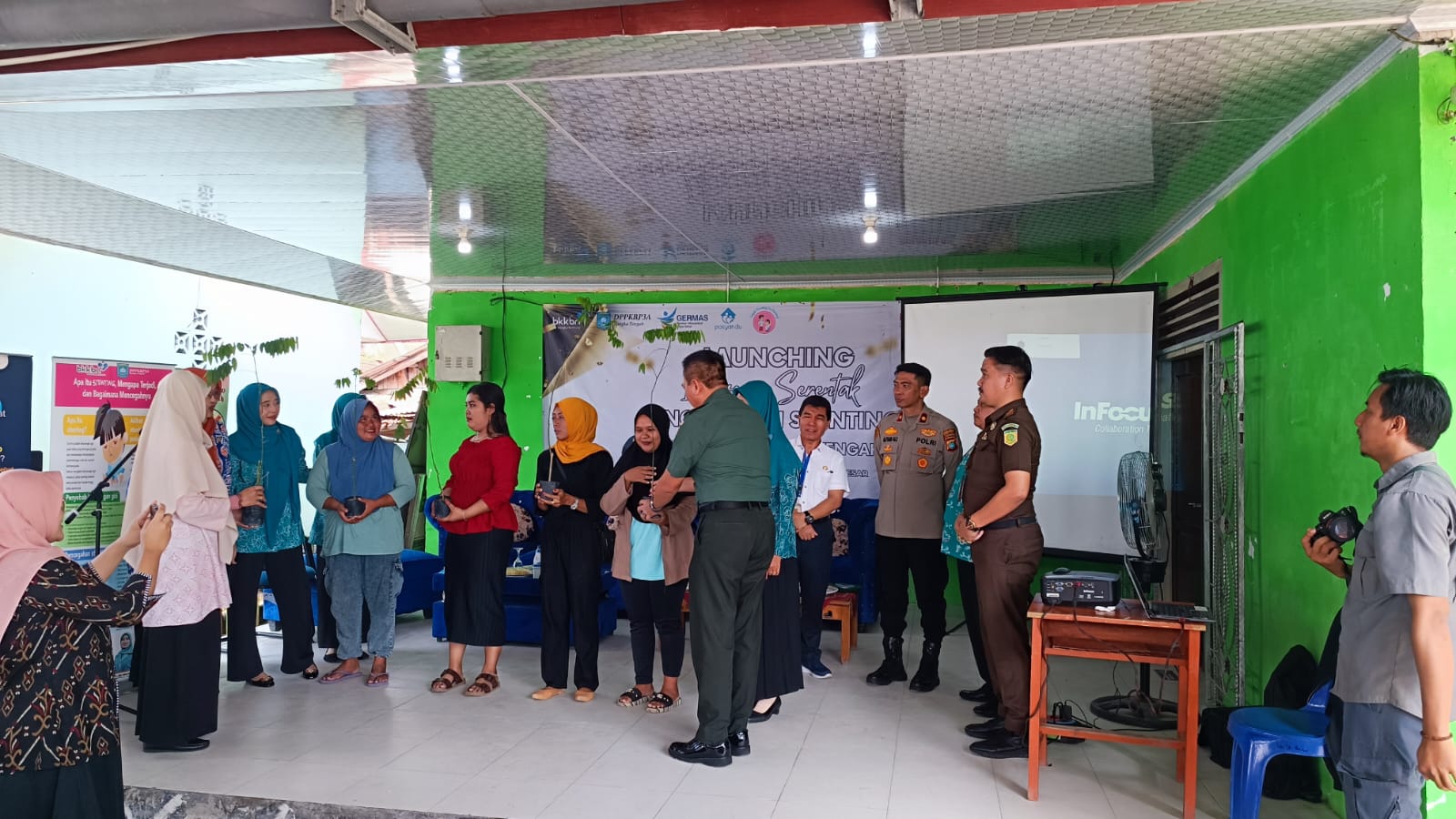 Bangka Tengah Launching Intervensi Serentakpencegahan stunting