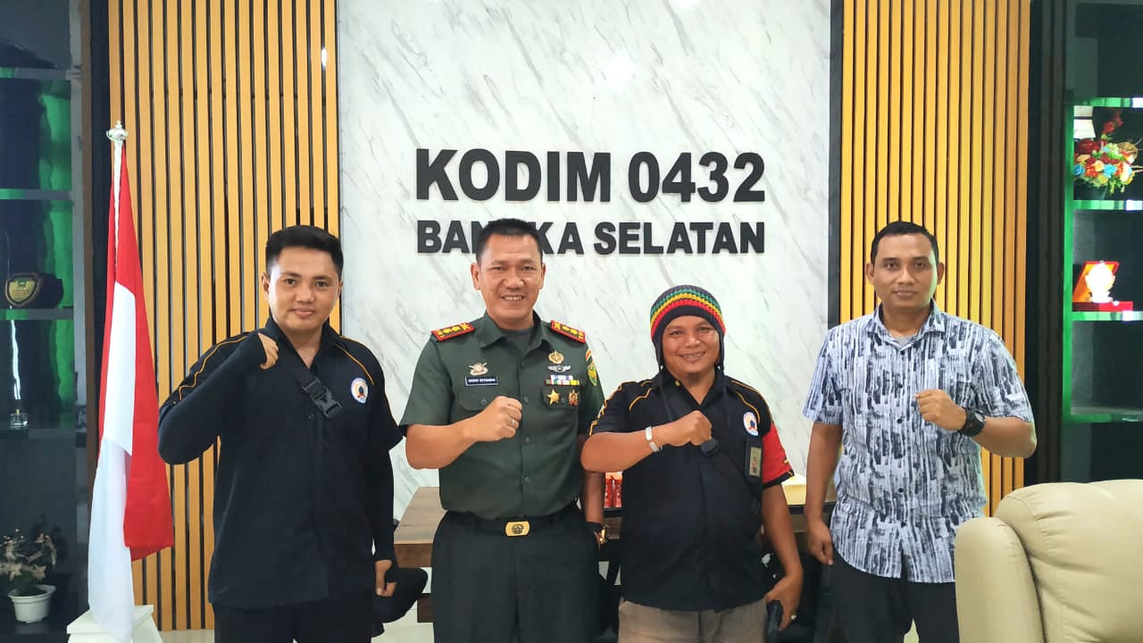 Berhasil Ubah Sampah Menjadi BBM, KOPI Bangka Selatan Dipanggil Dandim 0432