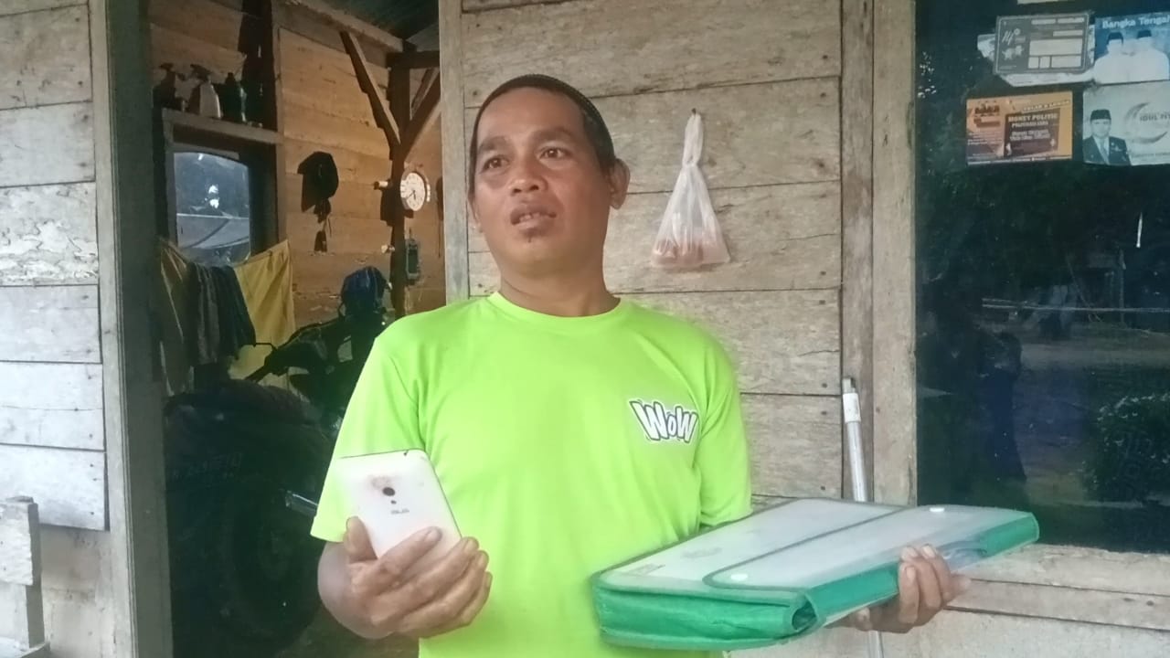 Jaringan Internet Sulit, Pelajar di Dusun Sadap Kesulitan Belajar