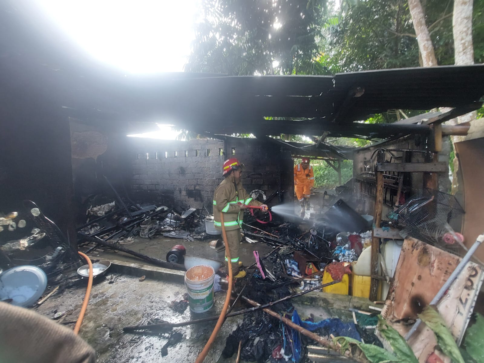 Jelang Iduladha, Rumah Zulfan Habis Dilahap Si Jago Merah