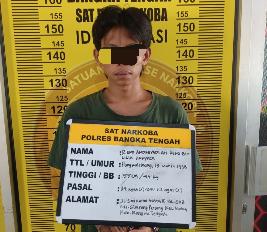 Simpan Sabu 4,73 Gram, Warga Koba Diamankan di Gerbang Perkuburan Cina