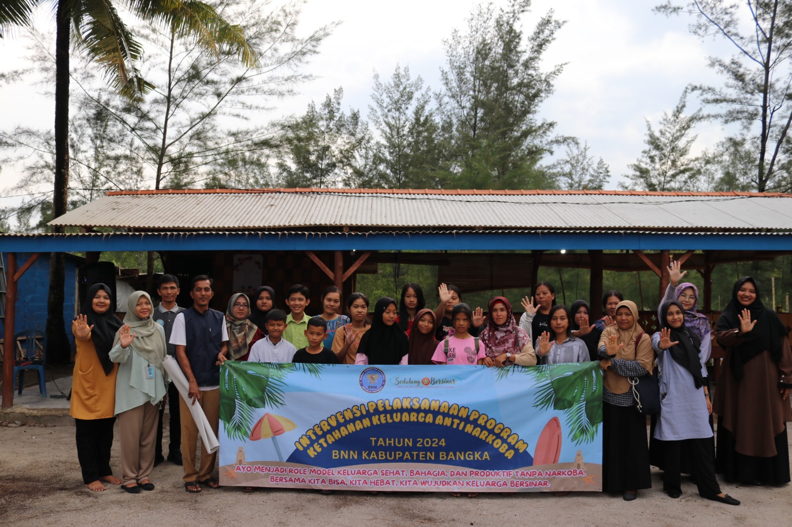 BNNK Bangka Ajak Puluhan Keluarga Ikuti Program Ketahanan Anti Narkoba