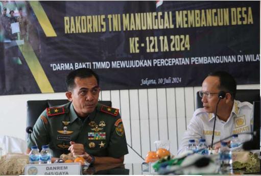 24 Juli ini TMMD ke 121 Mulai Dilaksanakan di Namang