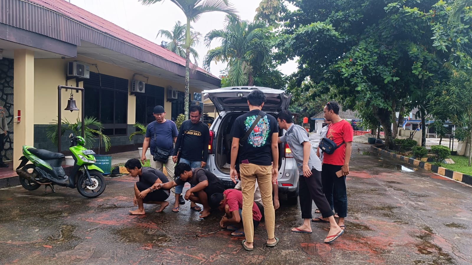 Curi Dua Dinamo Rp 25 Juta, Lima Sekawan Dibekuk Tanpa Perlawanan