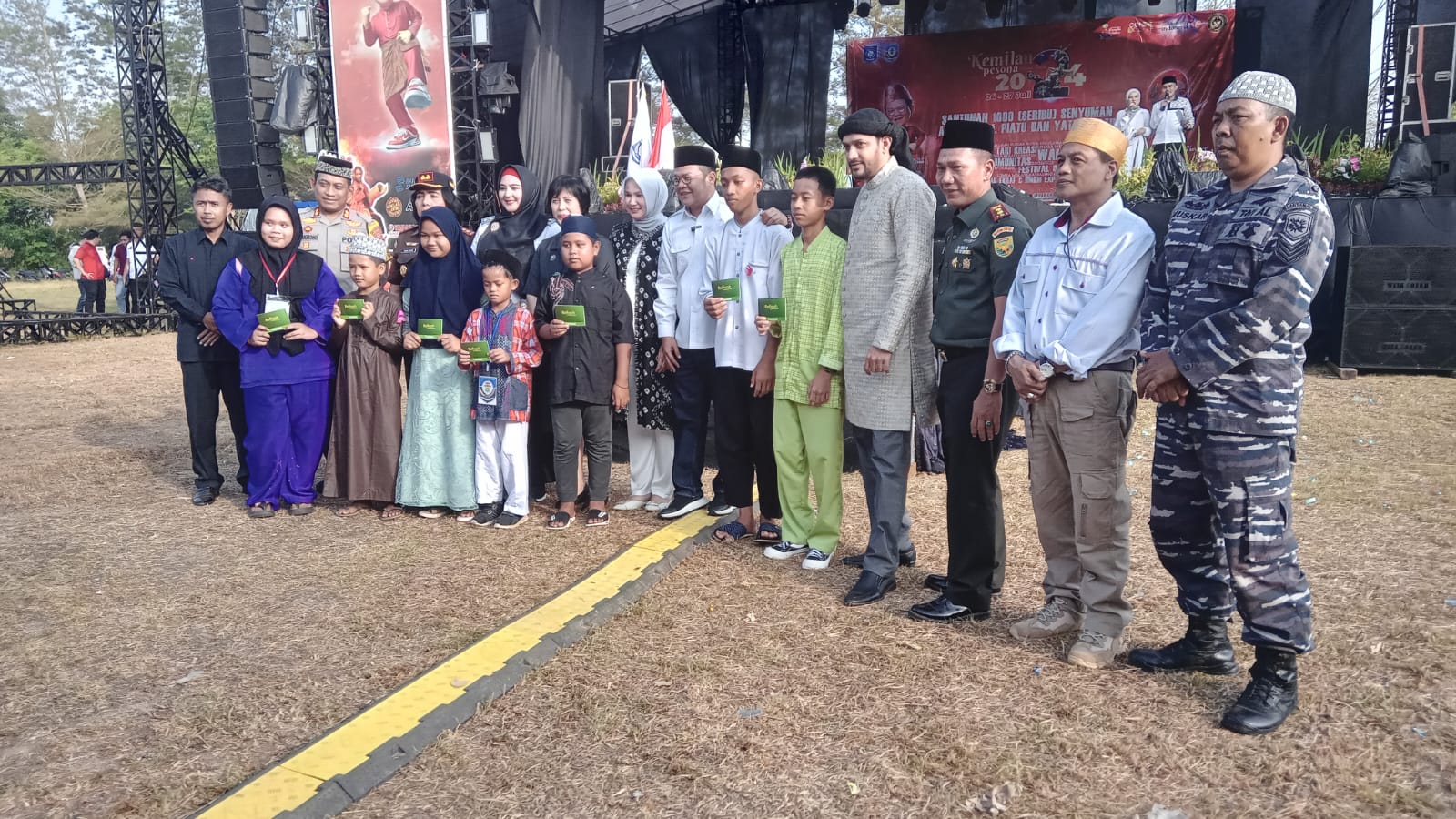 Seribu Anak Yatim Dapat Santunan Rp 800 Ribu per Orang