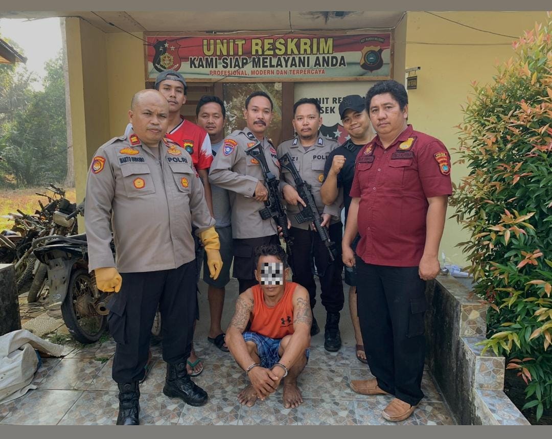 Kesal Tak Bayar Hutang, Petani di Bangka Selatan Dibacok Rekannya