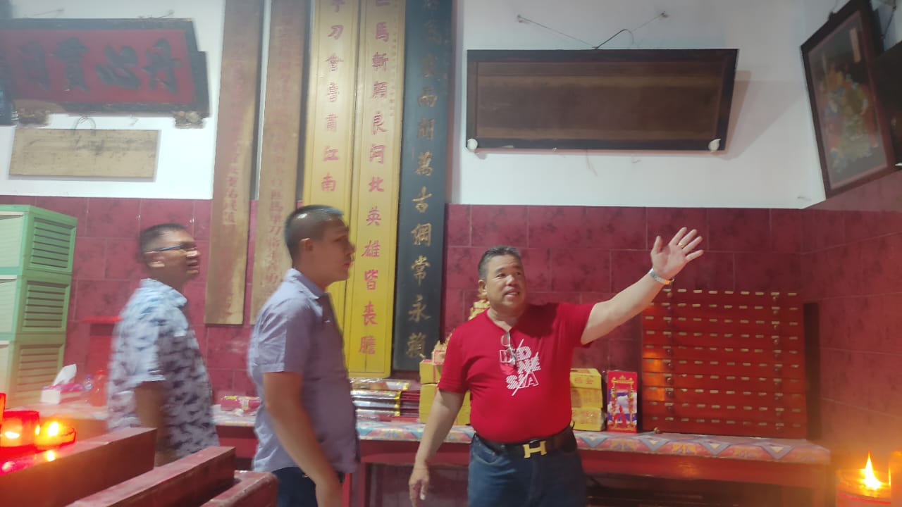 Undang Dandim 0432 Bangka Selatan ke Klenteng Kwanti Tiaw, Panitia: Untung Kenalkan Sejarah