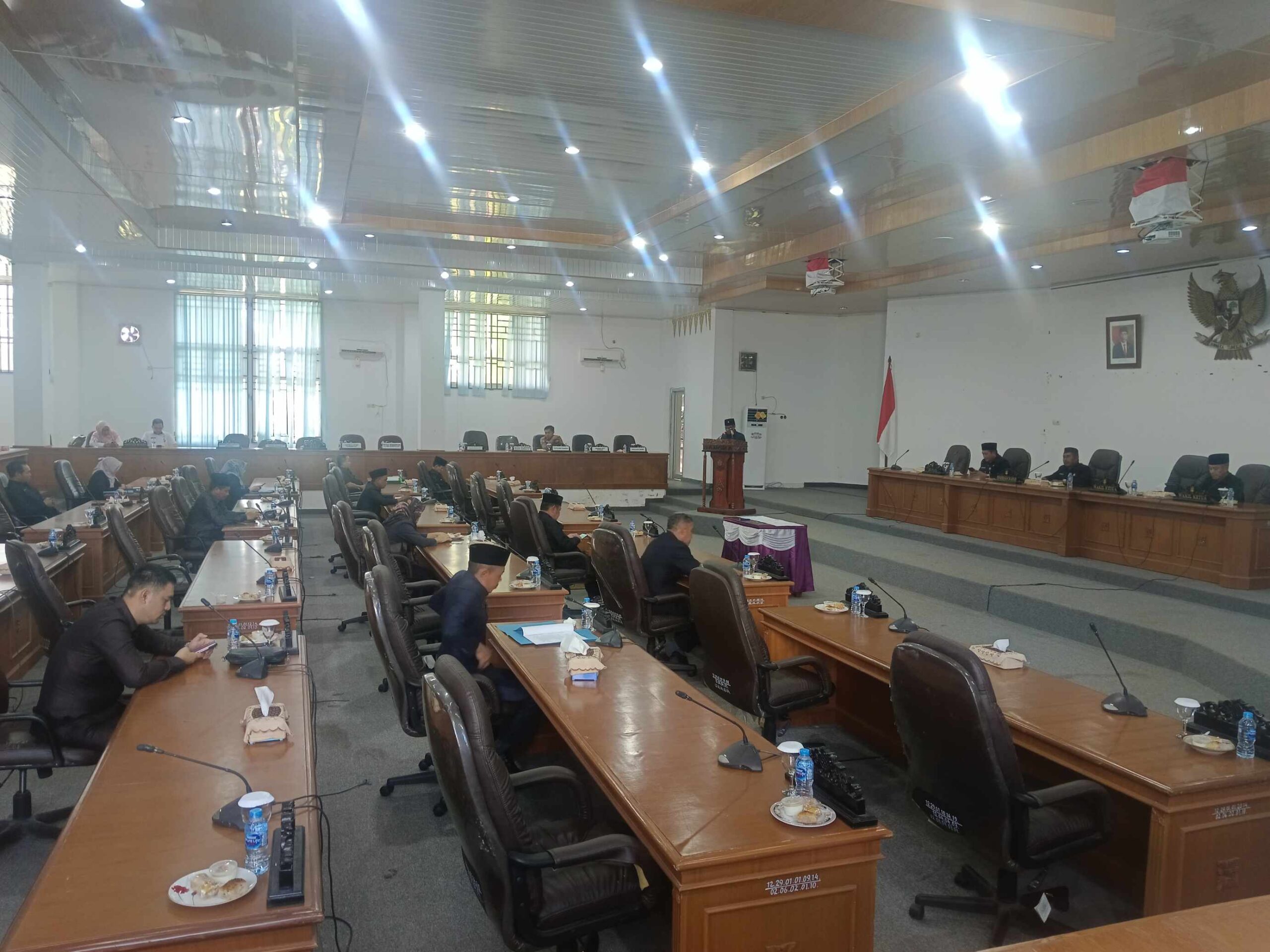 Rapat Paripurna DPRD Bangka Sepi, Hanya Dihadiri 20 Dewan
