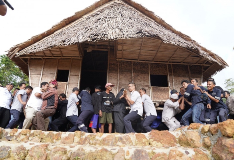 Lestarikan Warisan Budaya, PT Timah konsisten Dukung keberadaan Rumah Adat Gebong Memarong
