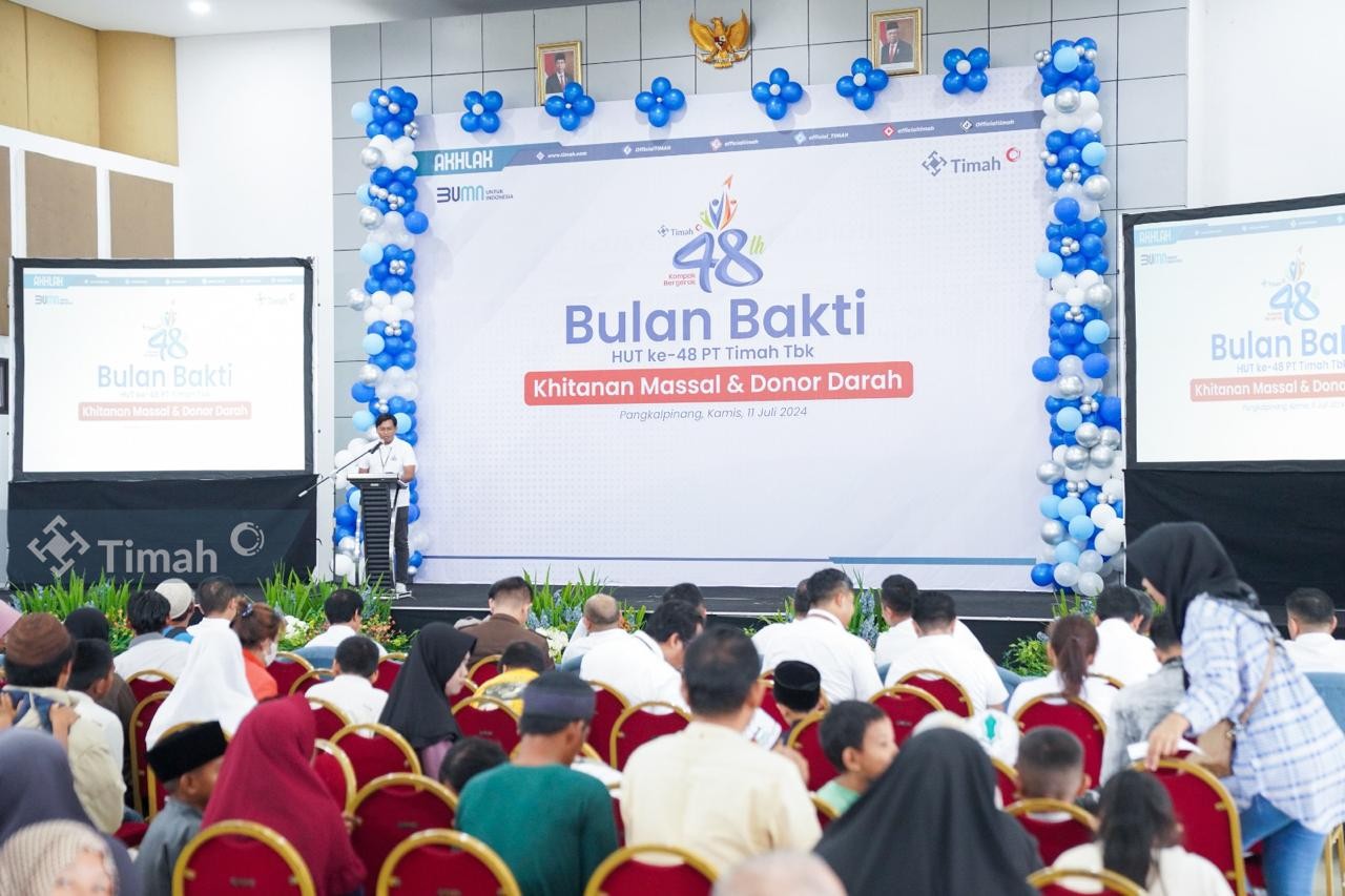 HUT ke-48, PT Timah Laksanakan Bulan Bakti